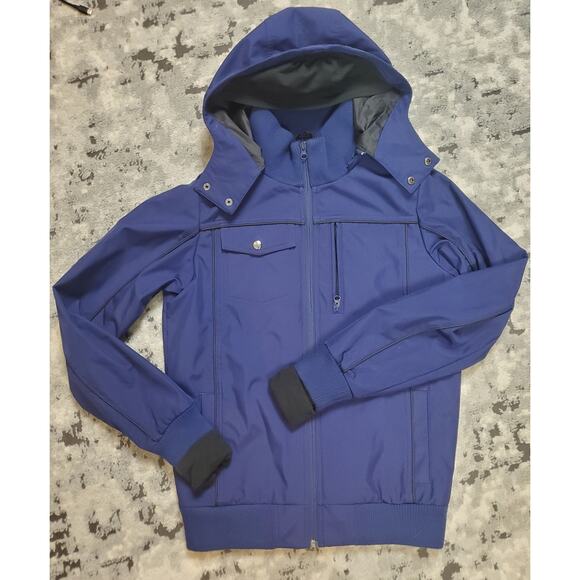 BauBax Gorpcore Bikecore Blokecore Jacket Water Resistant Wind Breaker Hood - Picture 1 of 11